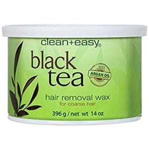 Clean + Easy Soft Wax Black Tea with Argan Oil 396 g