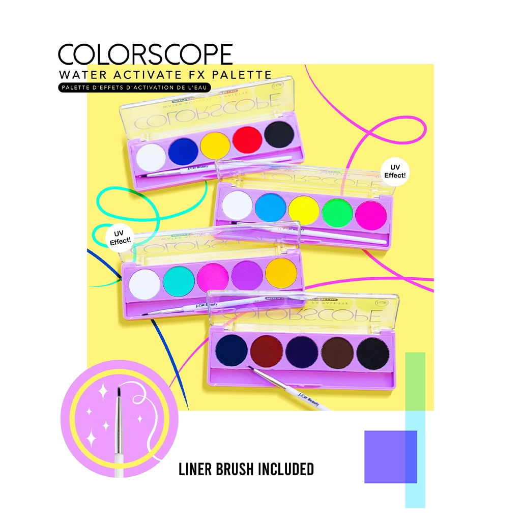 ColorScope Water Activate FX Palette 1 J.Cat Beauty ColorScope Water Activate FX Palette