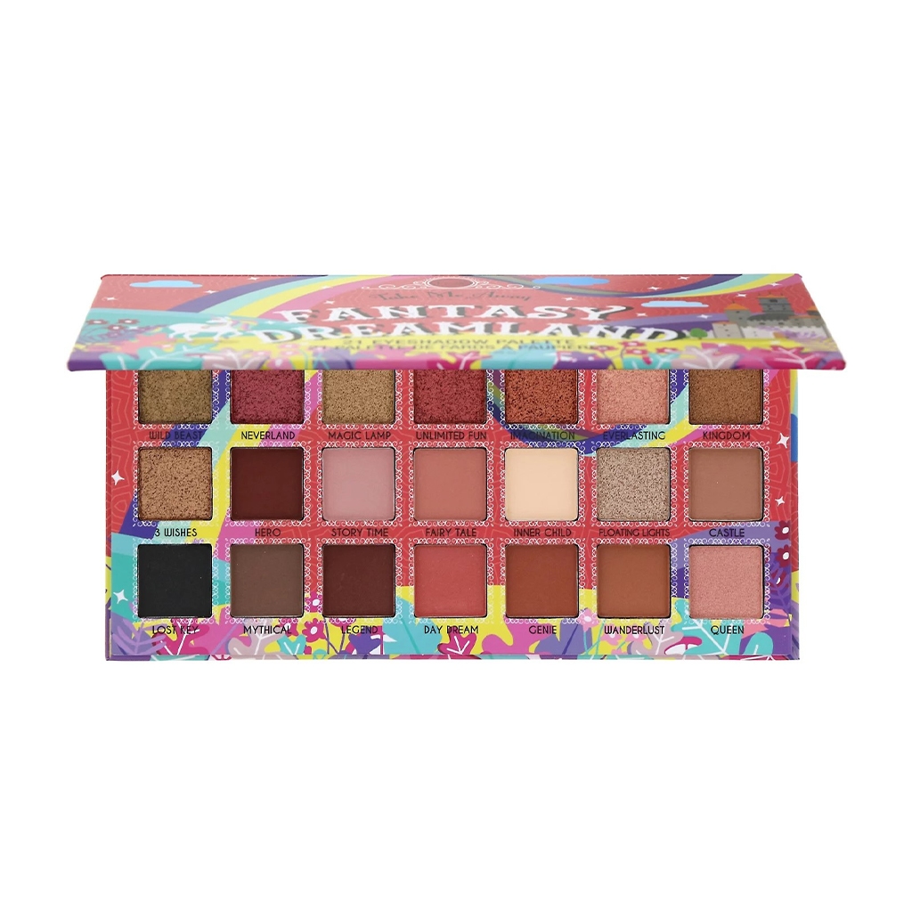 Take Me Away - 21 Eyeshadow Palette 4 J.Cat Beauty otvorena paleta sjenila ESP303