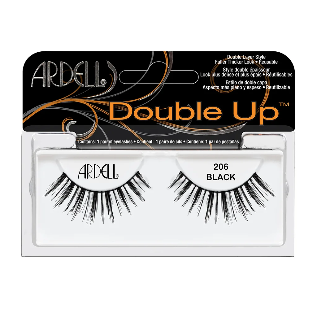 Double Up Lashes 6 Ardell umjetne trepavice Double Up 206 Black