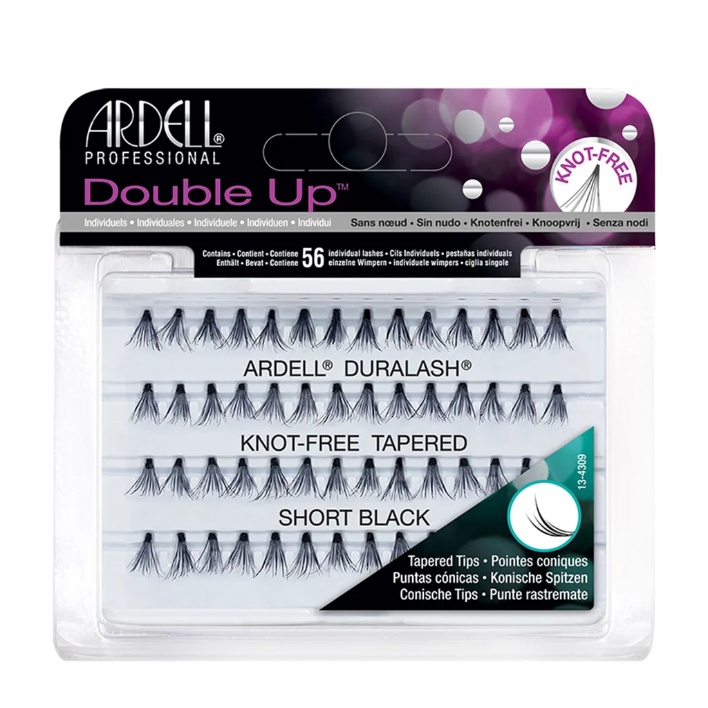 Double Up Knot-Free Tapered Lashes 1 Ardell pojedinačne umjetne trepavice Double Up Knot Free Tapered Short