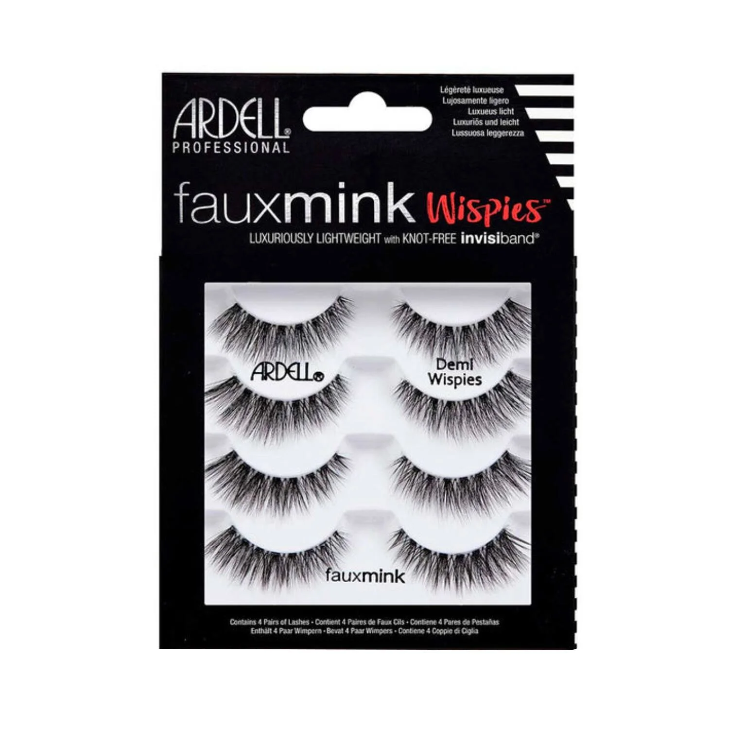Fauxmink Lashes Multipack 3 Ardell umjetne trepavice Fauxmink Lashes Demi Wispies Multipack