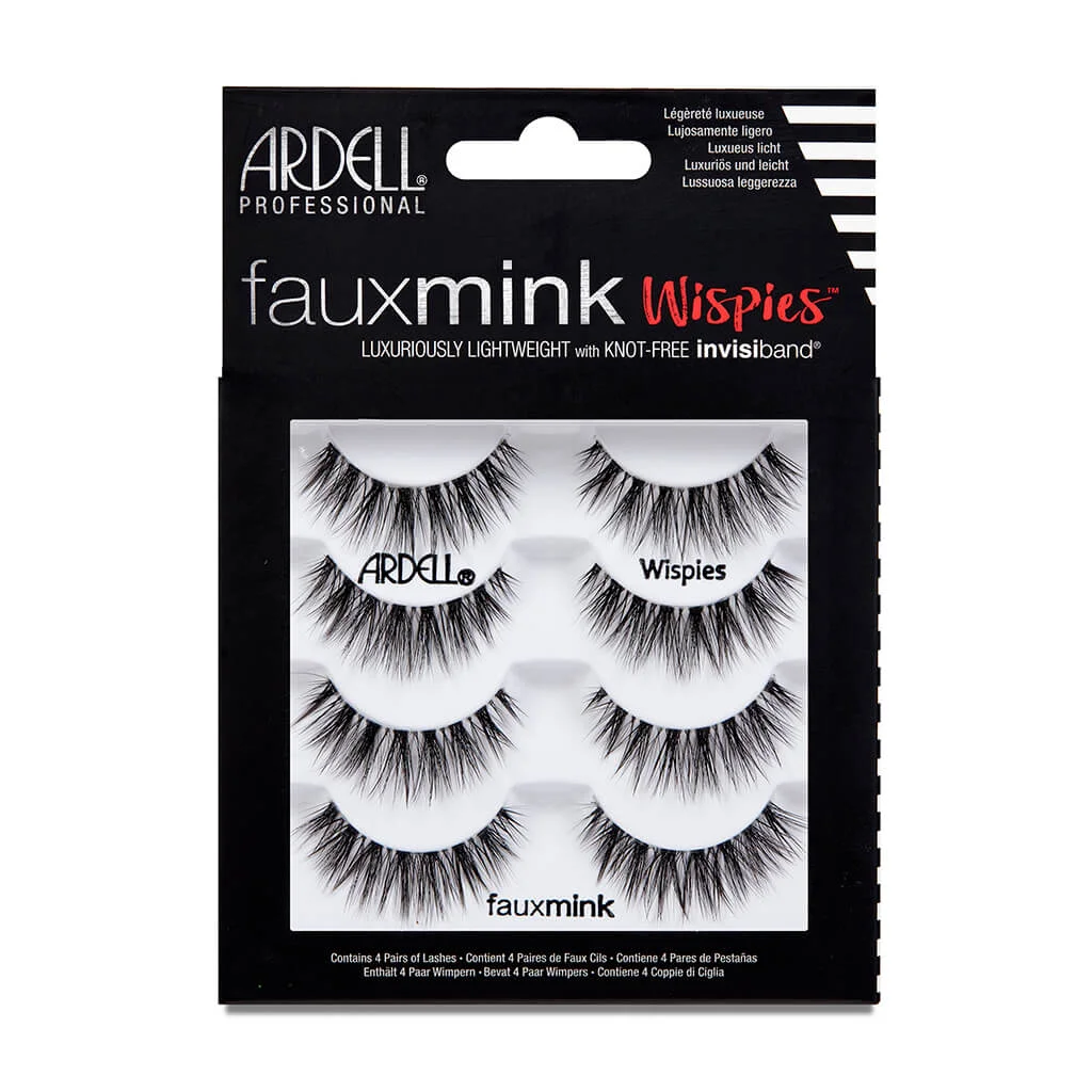 Fauxmink Lashes Multipack 1 Ardell umjetne trepavice Fauxmink Lashes Wispies Multipack