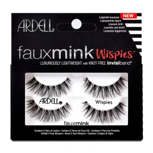 Ardell umjetne trepavice Fauxmink Lashes Wispies Twin Pack