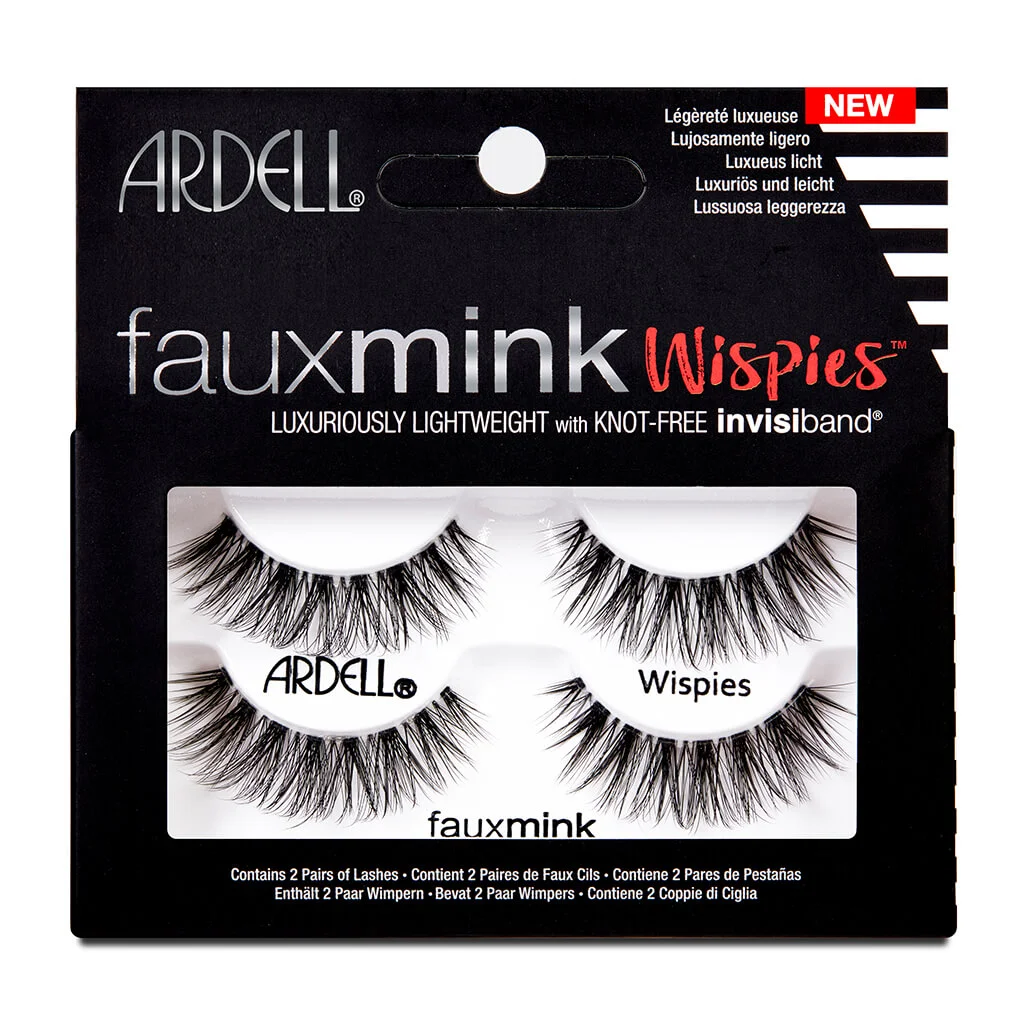 Fauxmink Lashes Twin Pack 1 Ardell umjetne trepavice Fauxmink Lashes Wispies Twin Pack