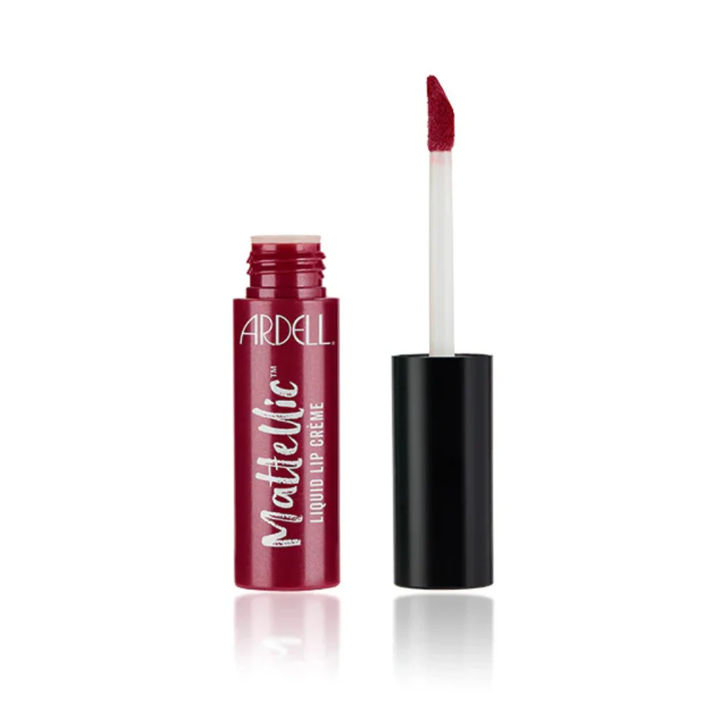 Mattellic Liquid Lip Crème 5 Ardell Mattellic Liquid Lip Creme Jaw Dropper Cherry Red