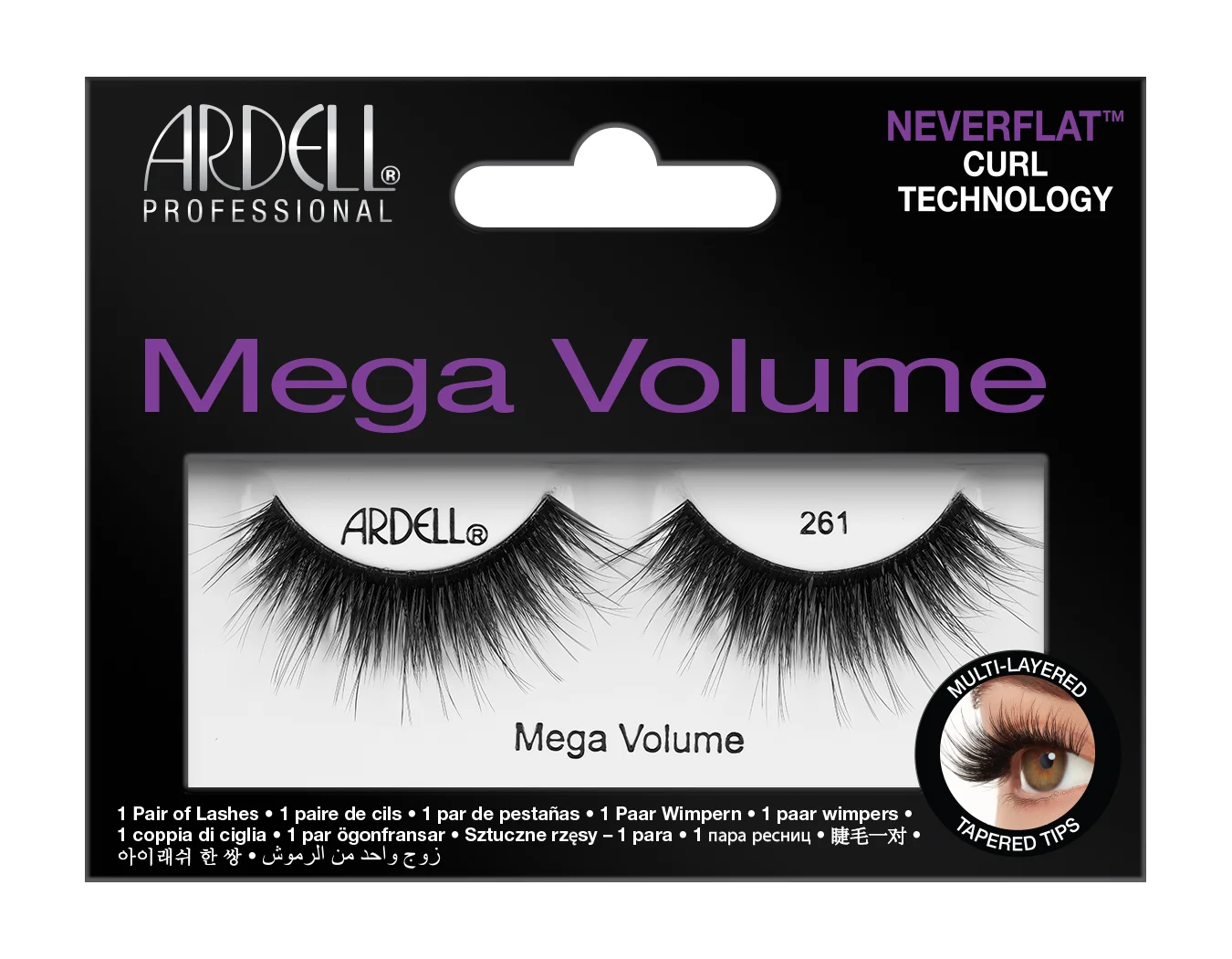 Mega Volume Lashes 13 Ardell umjetne trepavice mega Volume Lashes 261