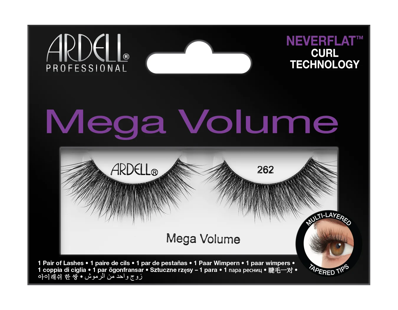 Mega Volume Lashes 14 Ardell umjetne trepavice mega Volume Lashes 262