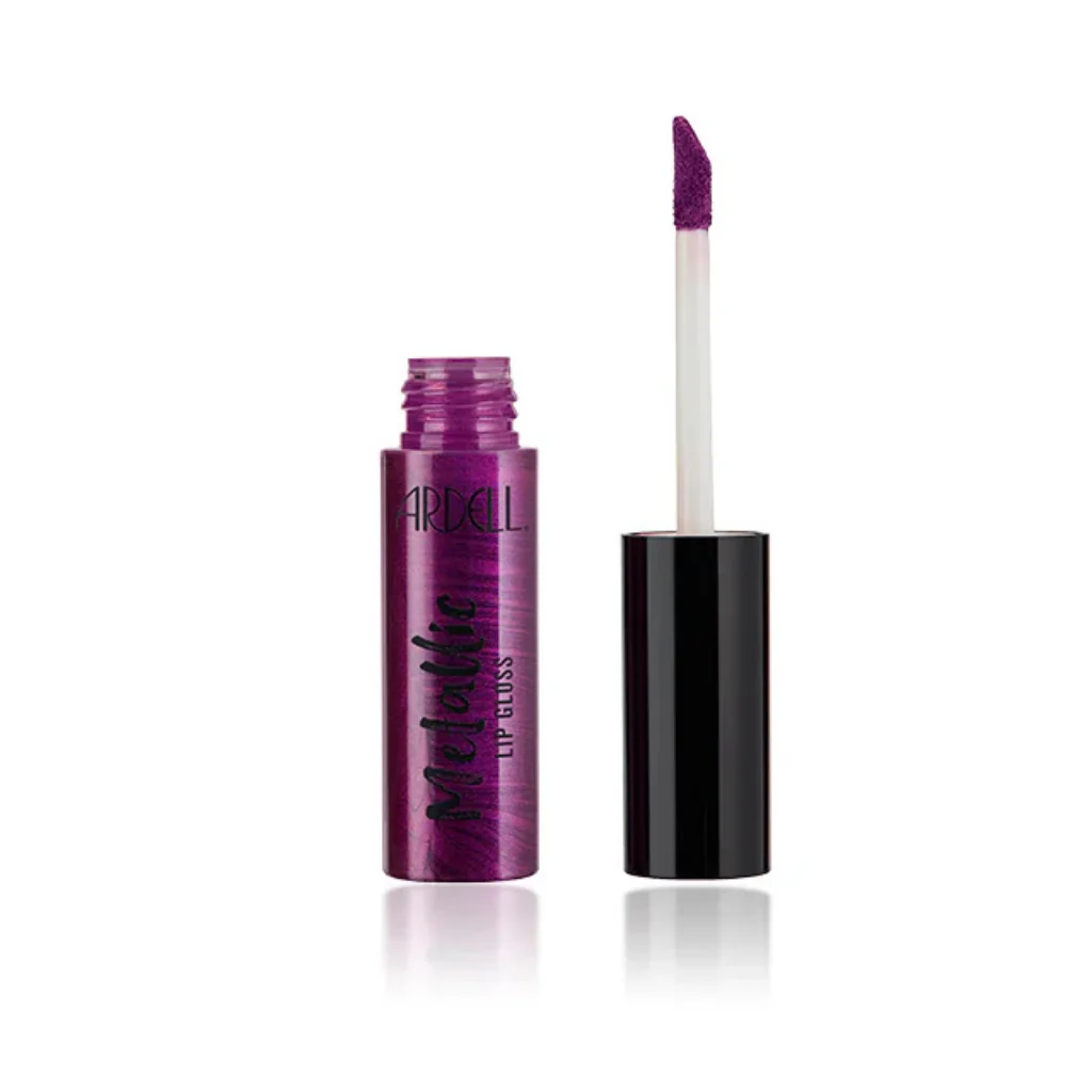 Metallic Lip Gloss 4 Ardell Metallic Lip Gloss Glam Rock Deep Violet