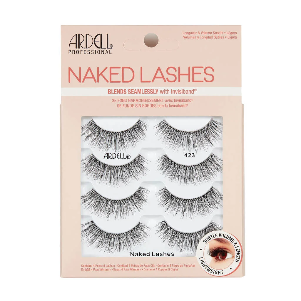 Naked Lashes Multipack 4 Ardell umjetne trepavice Naked Lashes 423 Multipack