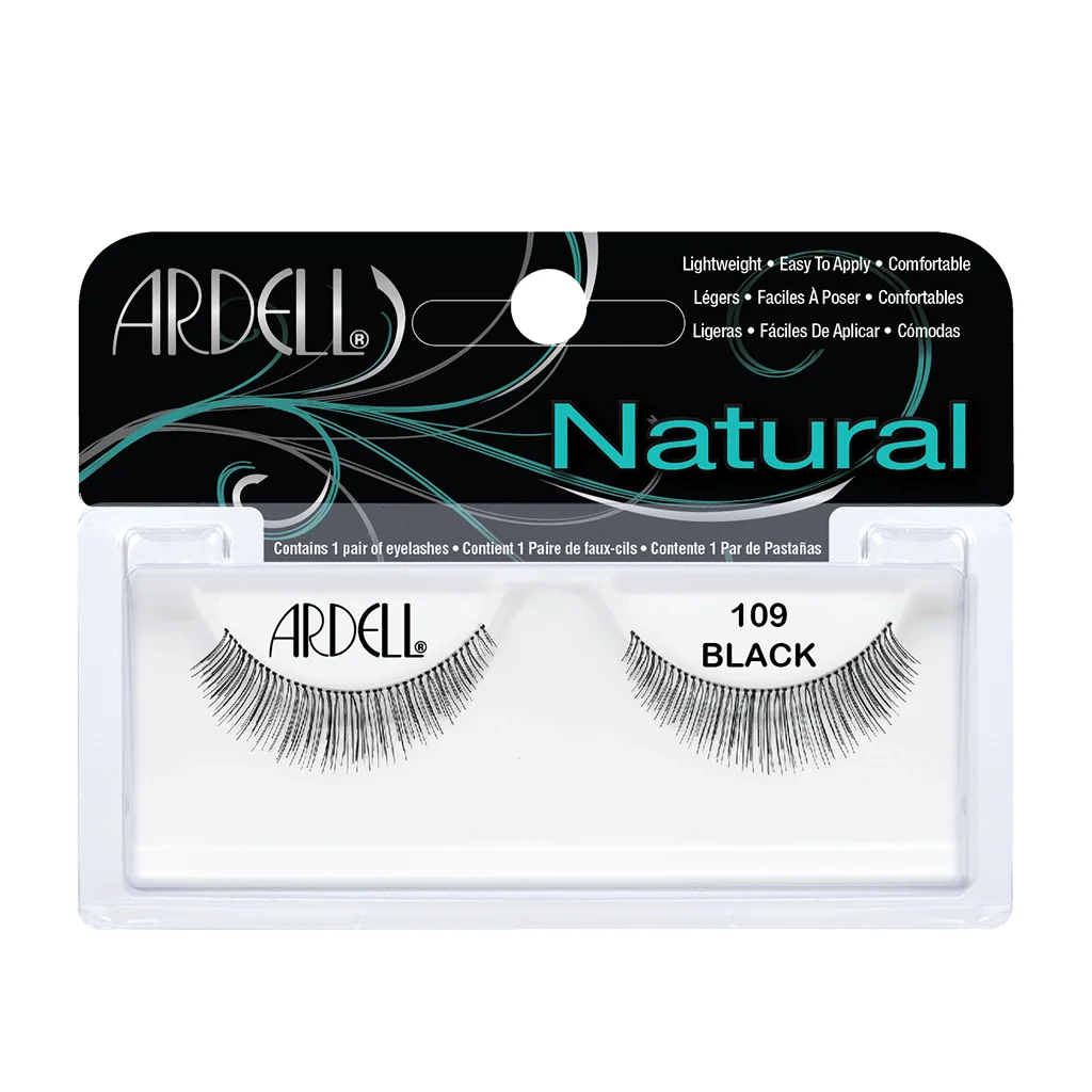 Natural Lashes 5 Ardell umjetne trepavice Natural 109 Black