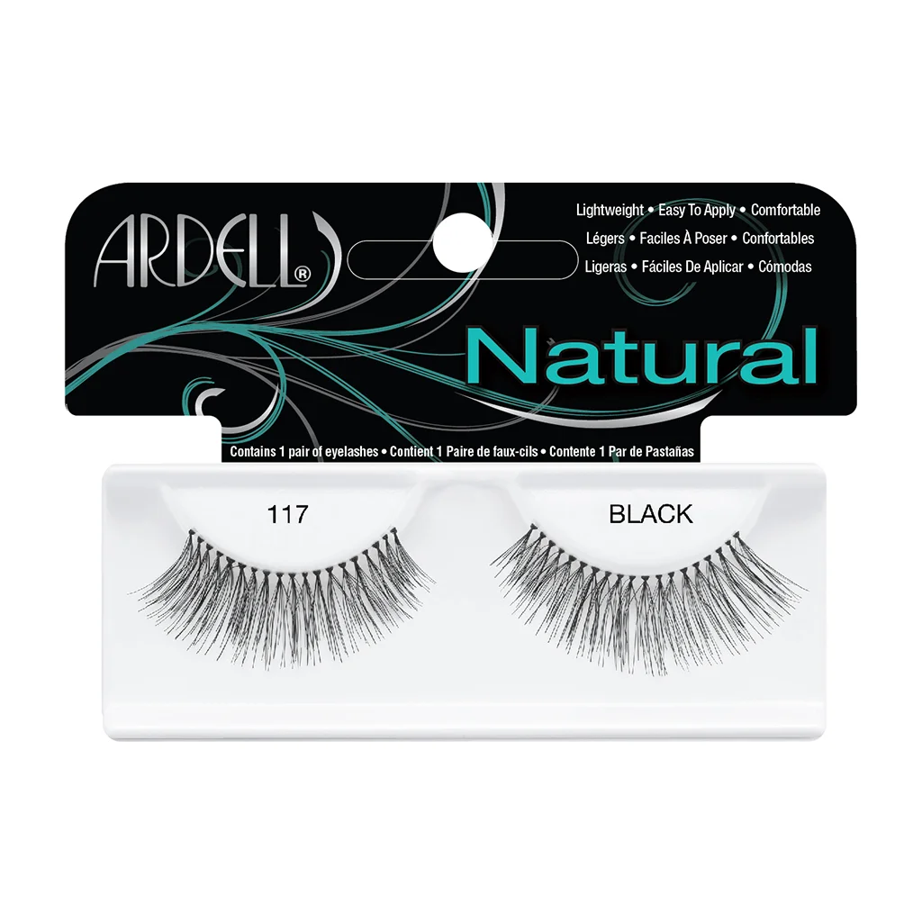 Natural Lashes 9 Ardell umjetne trepavice Natural 117 Black