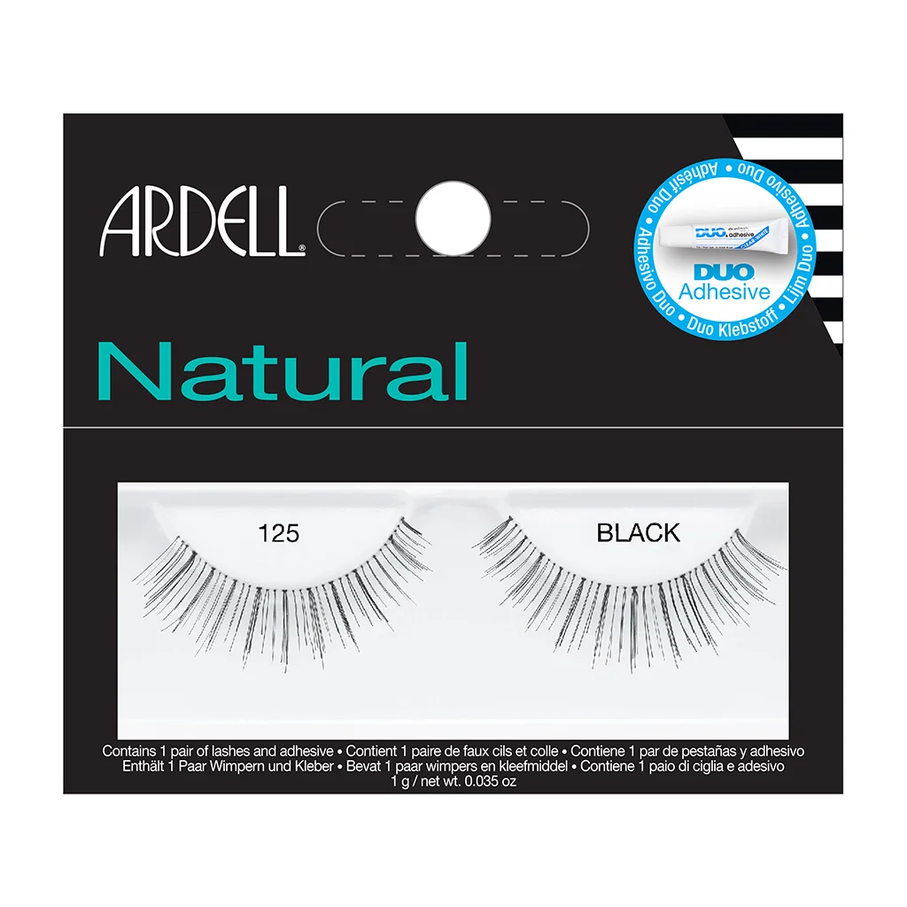 Natural Lashes 12 Ardell umjetne trepavice Natural 125 Black