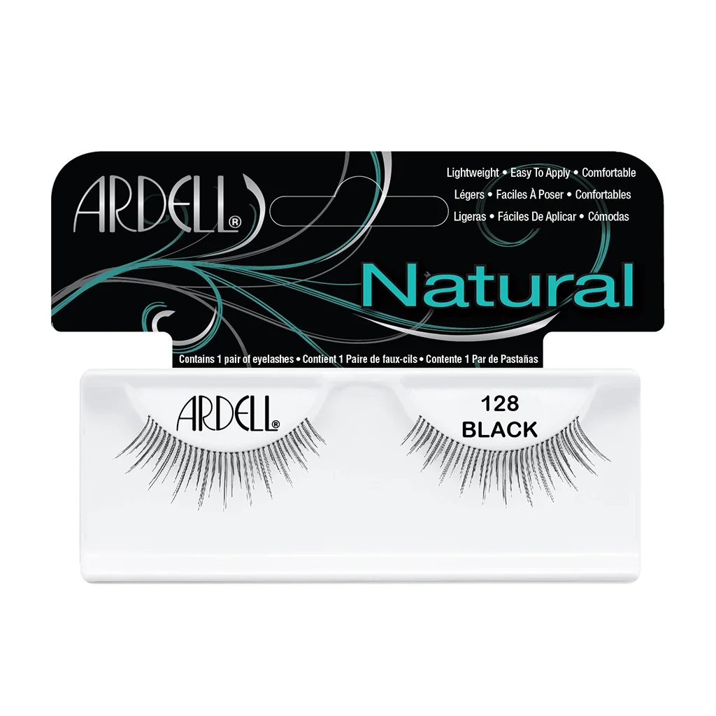 Natural Lashes 13 Ardell umjetne trepavice Natural 128 Black