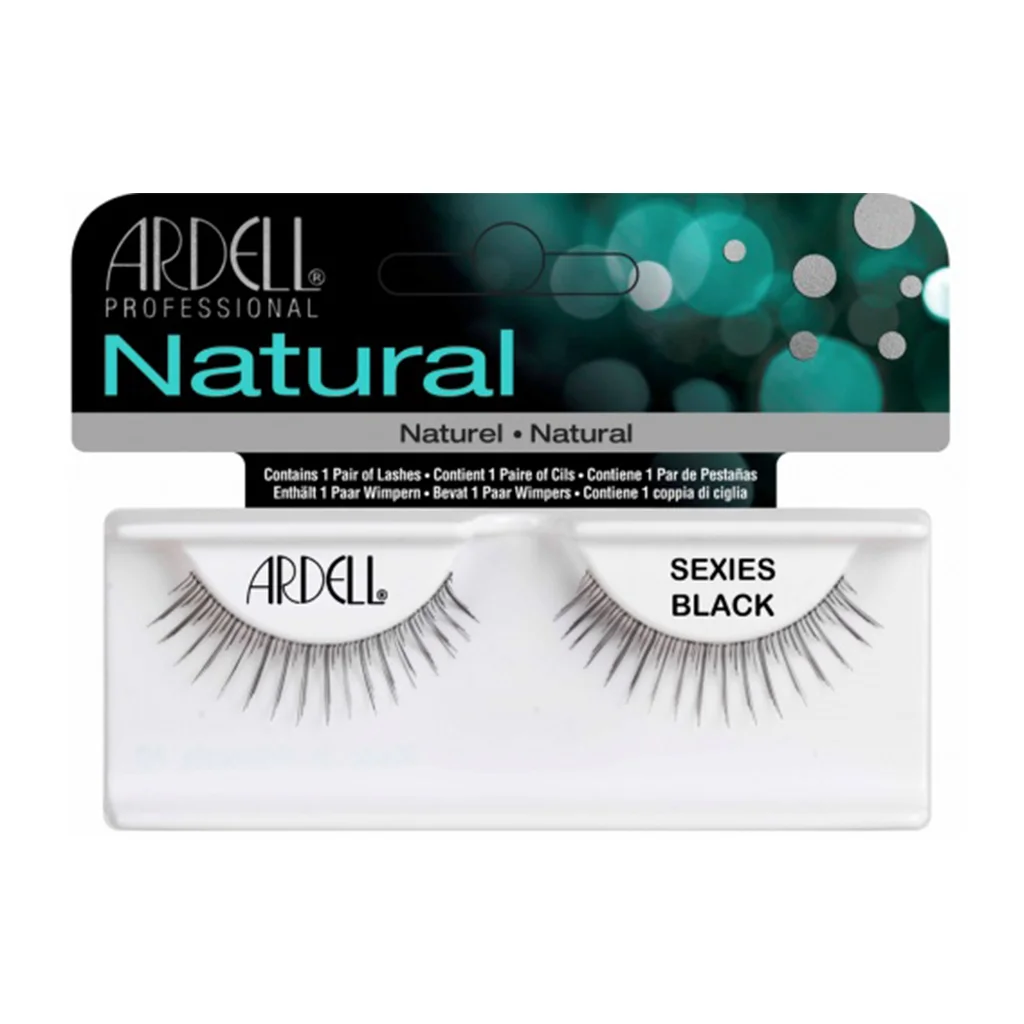 Natural Lashes 25 Ardell umjetne trepavice Natural Sexies Black