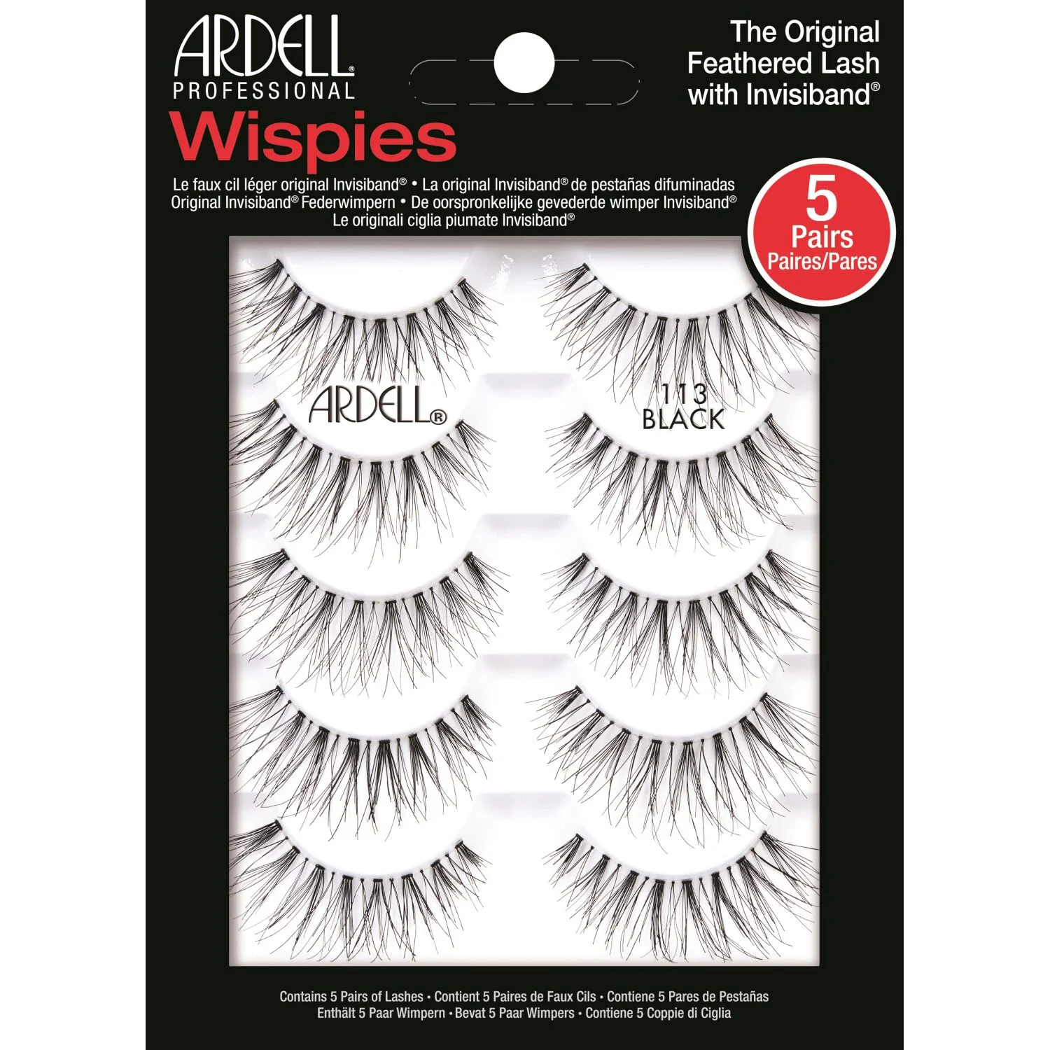 Wispies Lashes Multipack 3 Ardell umjetne trepavice Wispies 113 5-u-1 Multipack