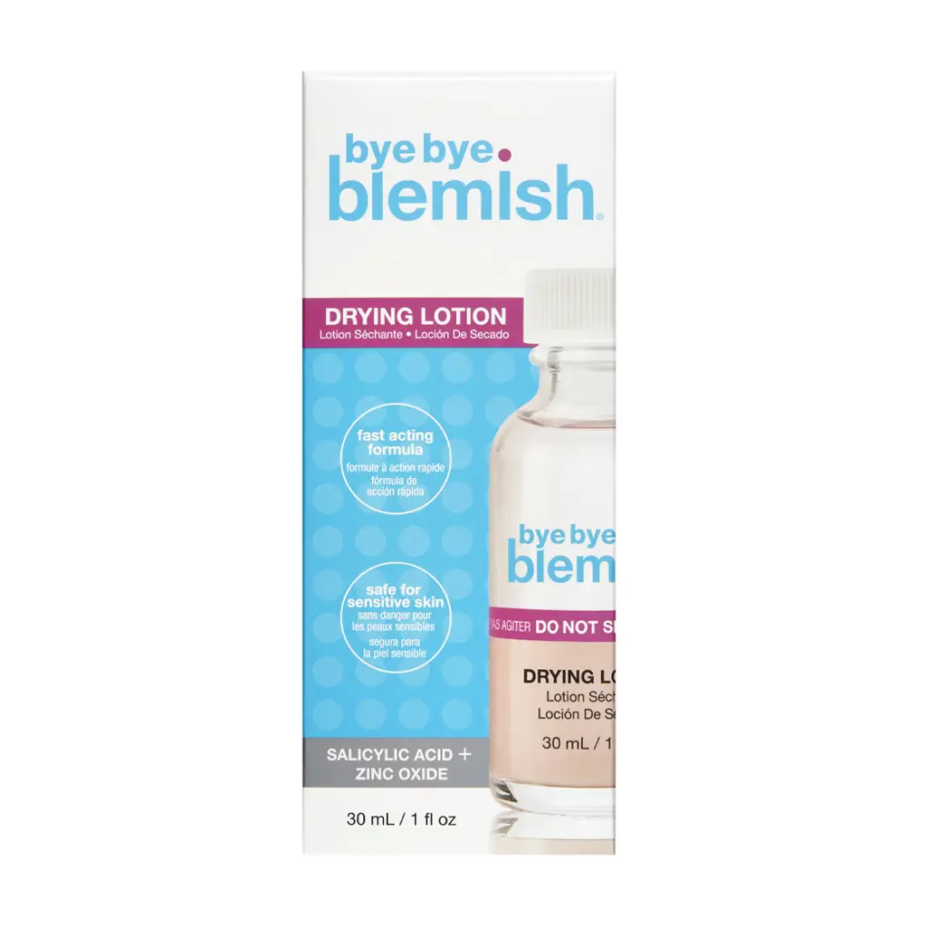 Original Drying Lotion 1 Pakiranje proizvoda Bye Bye Blemish originalni losion za isušivanje akni od cinkovog oksida i salicilne kiseline od 30ml