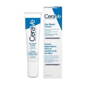 akiranje proizvoda Cerave Eye Repair krema za područje oko očiju od 14ml.