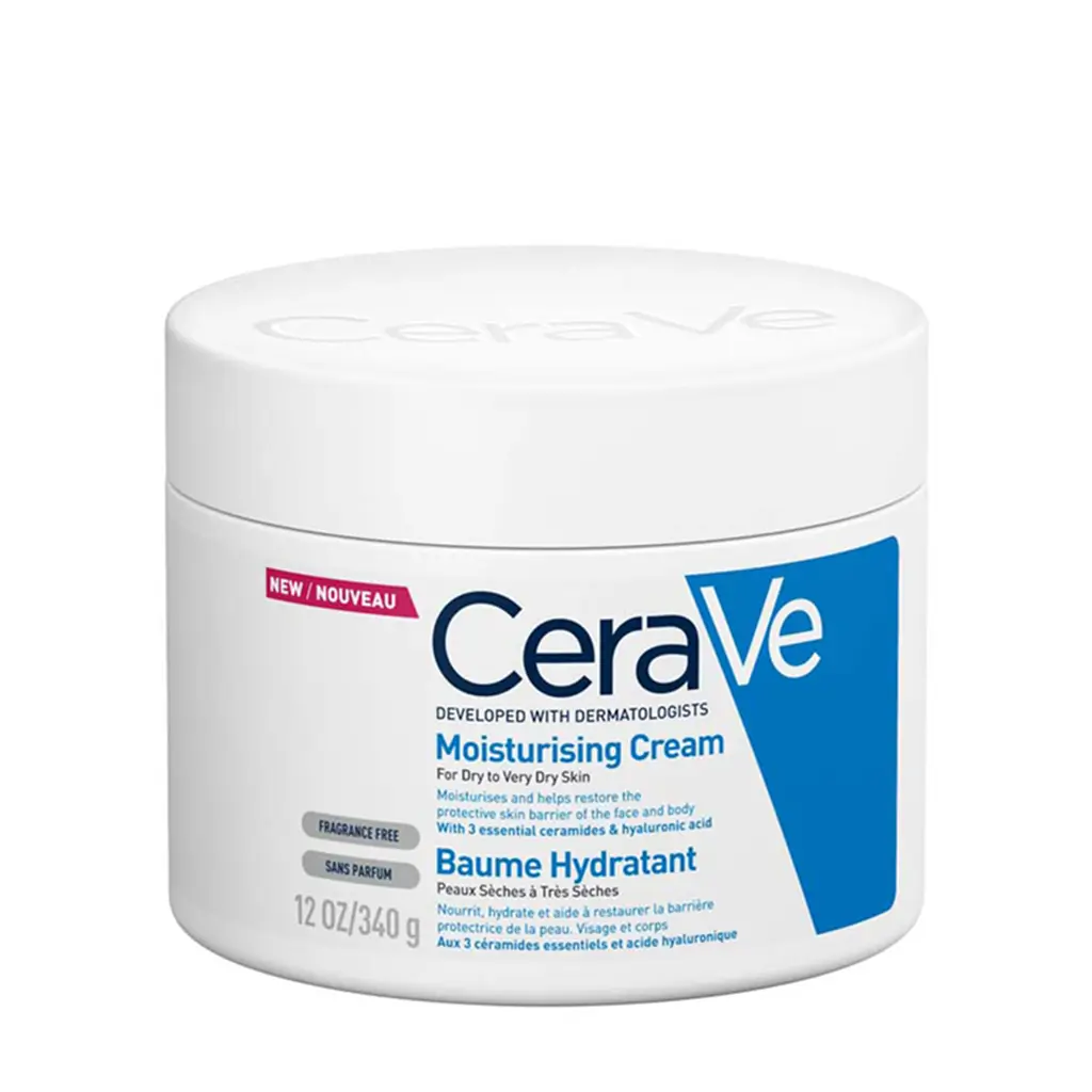 Moisturizing Cream 2 Pakiranje proizvoda Cerave hidratantni losion za suhu do vrlo suhu kožu od 340g.
