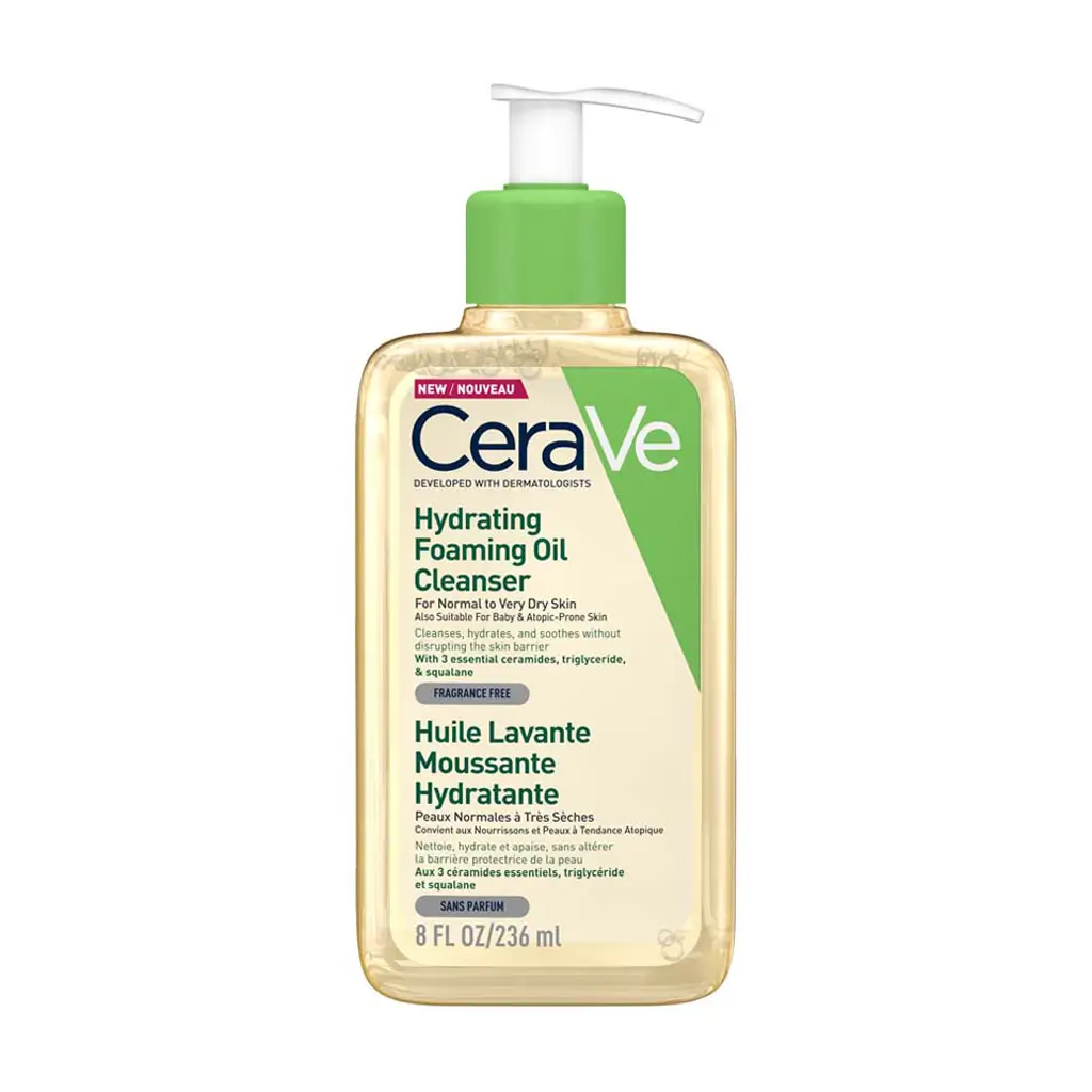 Hydrating Foaming Oil Cleanser 1 Pakiranje proizvoda Cerave Hydrating Foaming Oil Cleanser od 236ml
