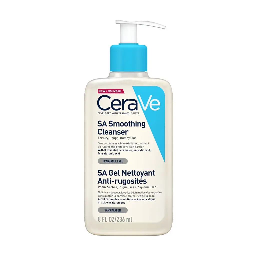SA Smoothing Cleanser 1 Pakiranje proizvoda Cerave SA Smoothing Cleanser Gel od 236ml