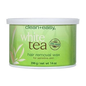 Clean + Easy Soft Wax White Tea with Zinc Oxide 396g