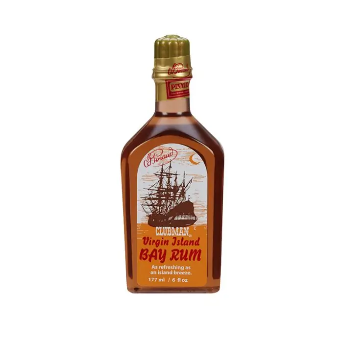 Bay Rum After Shave 1 Packaging Clubman Pinaud’s Virgin Island Bay Rum Cologne 177ml