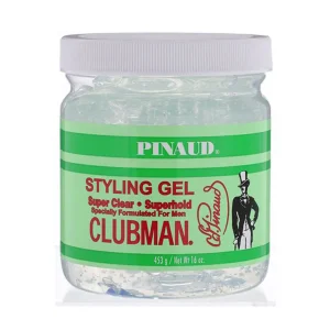 Pakiranje Clubman Pinaud Super Clear - Super Hold Styling Gel 453g