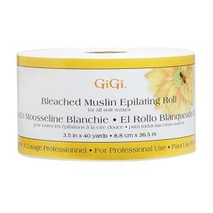 GiGi Bleached Muslin Epilating Roll for Soft Wax #0650