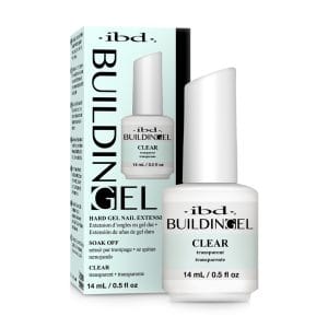 Pakiranje proizvoda IBD Led/UV Building gel za nokte prozirni od 14 ml.