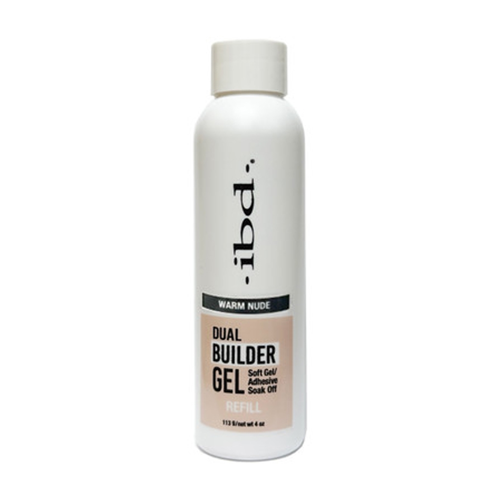 Soft Dual Builder Gel 5 Pakiranje proizvoda IBD Dual Builder Gel Warm Nude od 113 grama