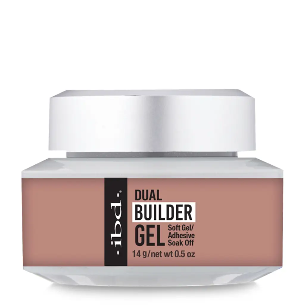 Soft Dual Builder Gel 6 Pakiranje proizvoda IBD Dual Builder Gel Warm Nude od 113 grama