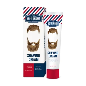 Mr.Groomer Shaving Foam with Active Charcoal