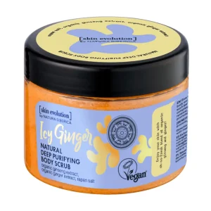 Paketimi i produktit: skrab trupi natura siberica skin evolution me xhenxhefil të akullt 300 ml