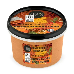 Pakiranje proizvoda organic shop piling za tijelo pumpkin spice latte u pakiranju od 250 ml