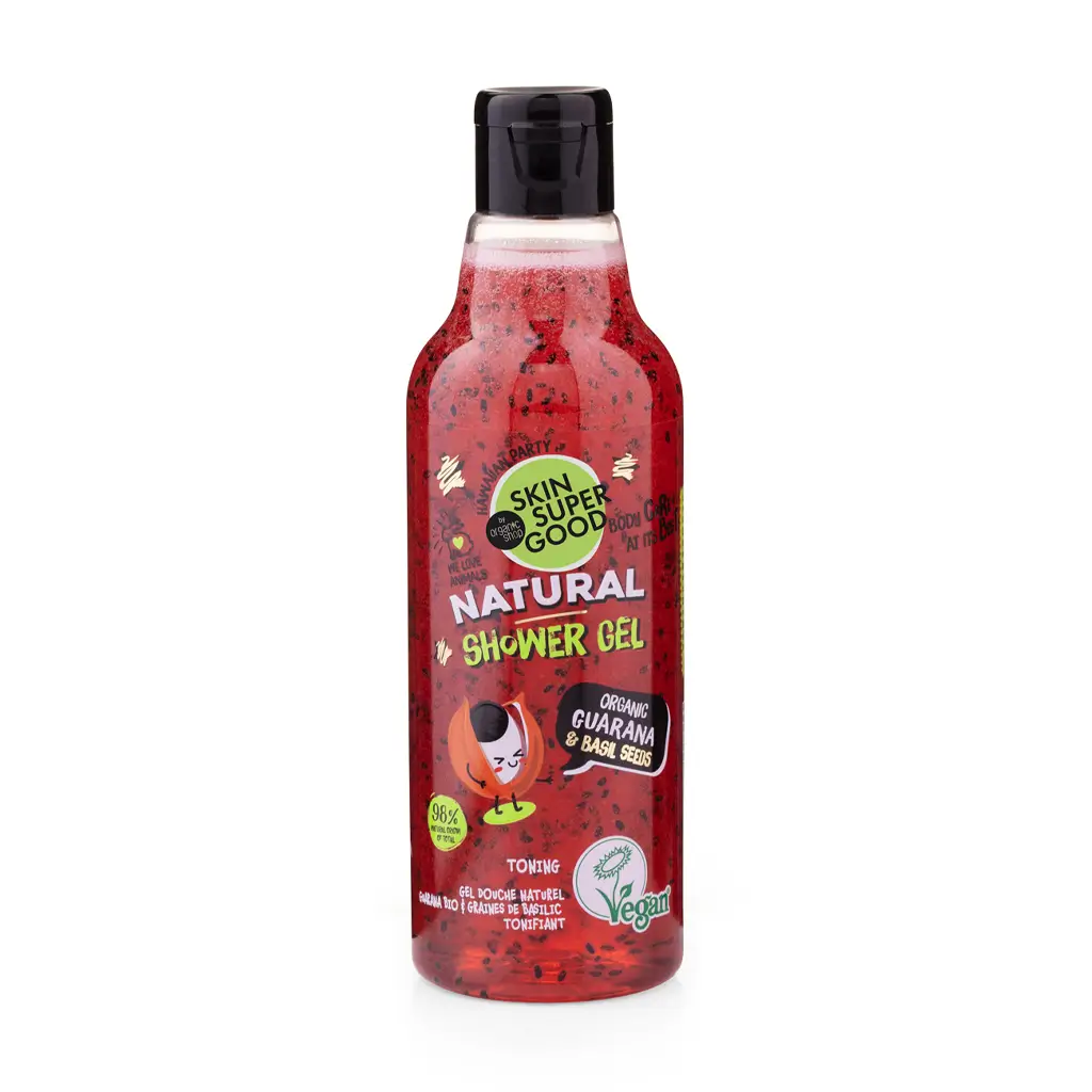 Skin Super Good Shower Gel Guarana & Basil Seeds 5 Skin Super Good Shower Gel Guarana & Basil Seeds