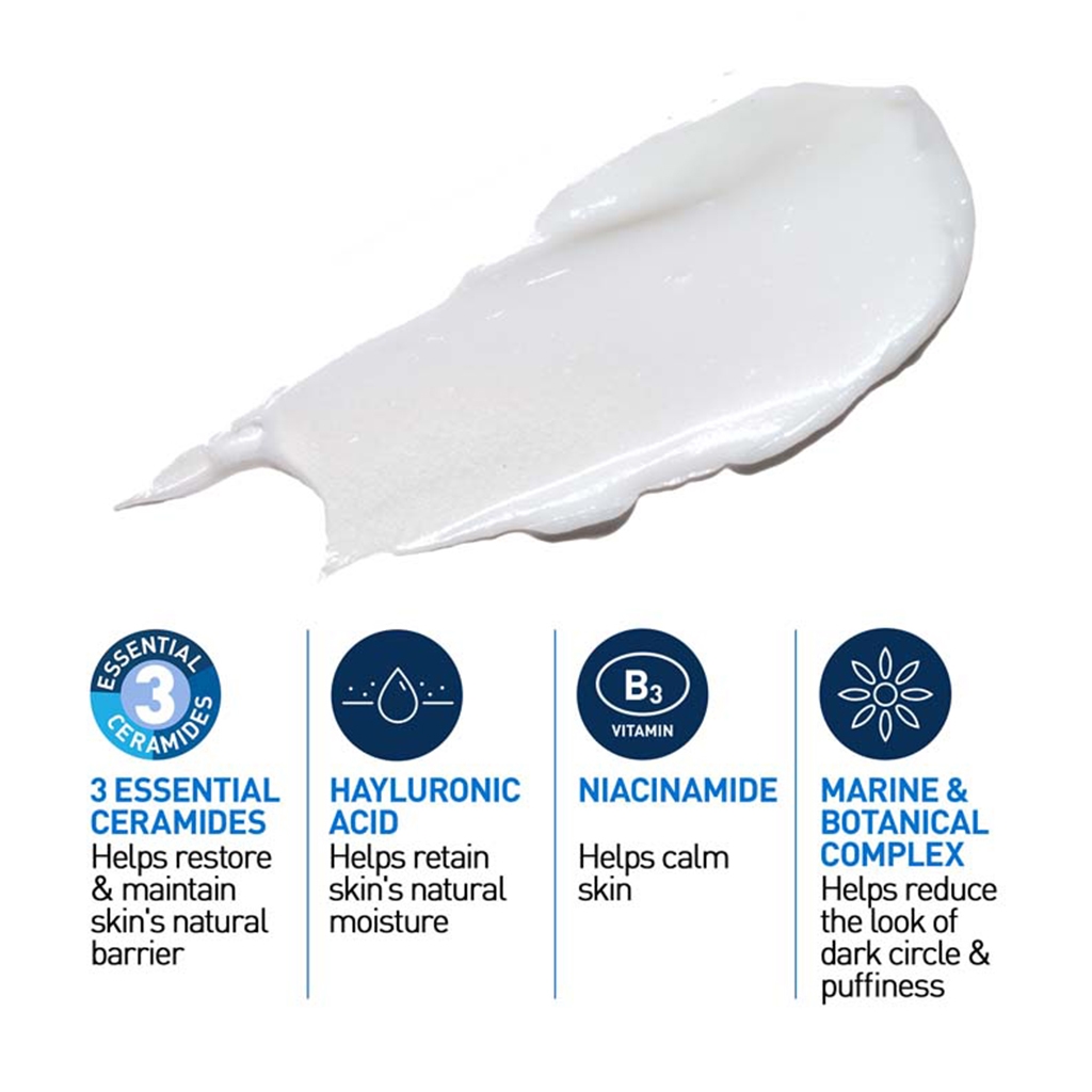 Eye Repair Cream 3 Svojstva Cerave Eye Repair kreme protiv podočnjaka i oticanja.