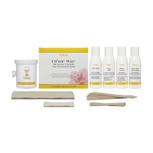 Gigi Creme Wax Microwave Waxing Kit 0135