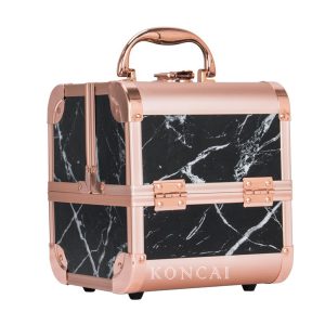 KONCAI MAKEUP KOFER - BLACK MARBLE KC-MB152B