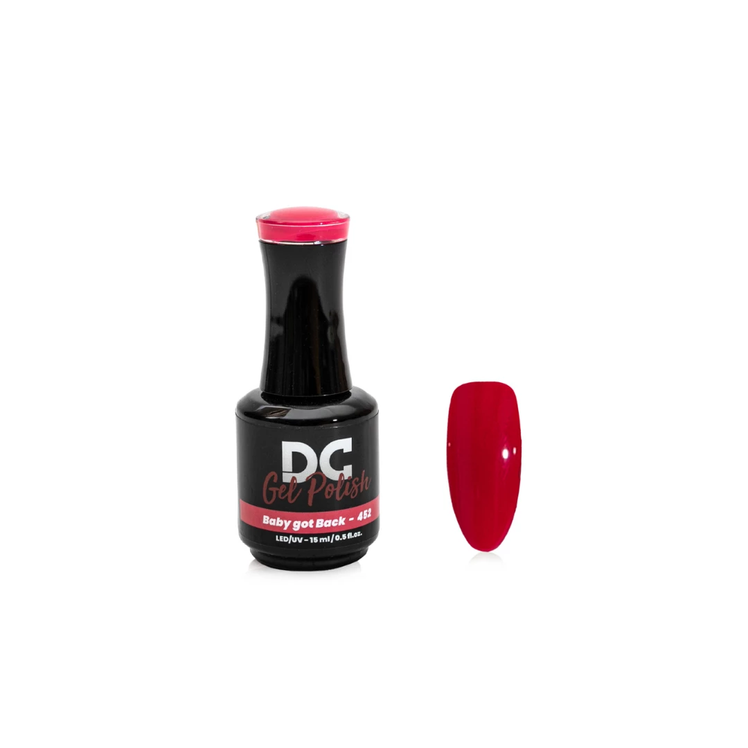 Gel Polish Red 3 DC Gel Polish Red Baby Got Back 452