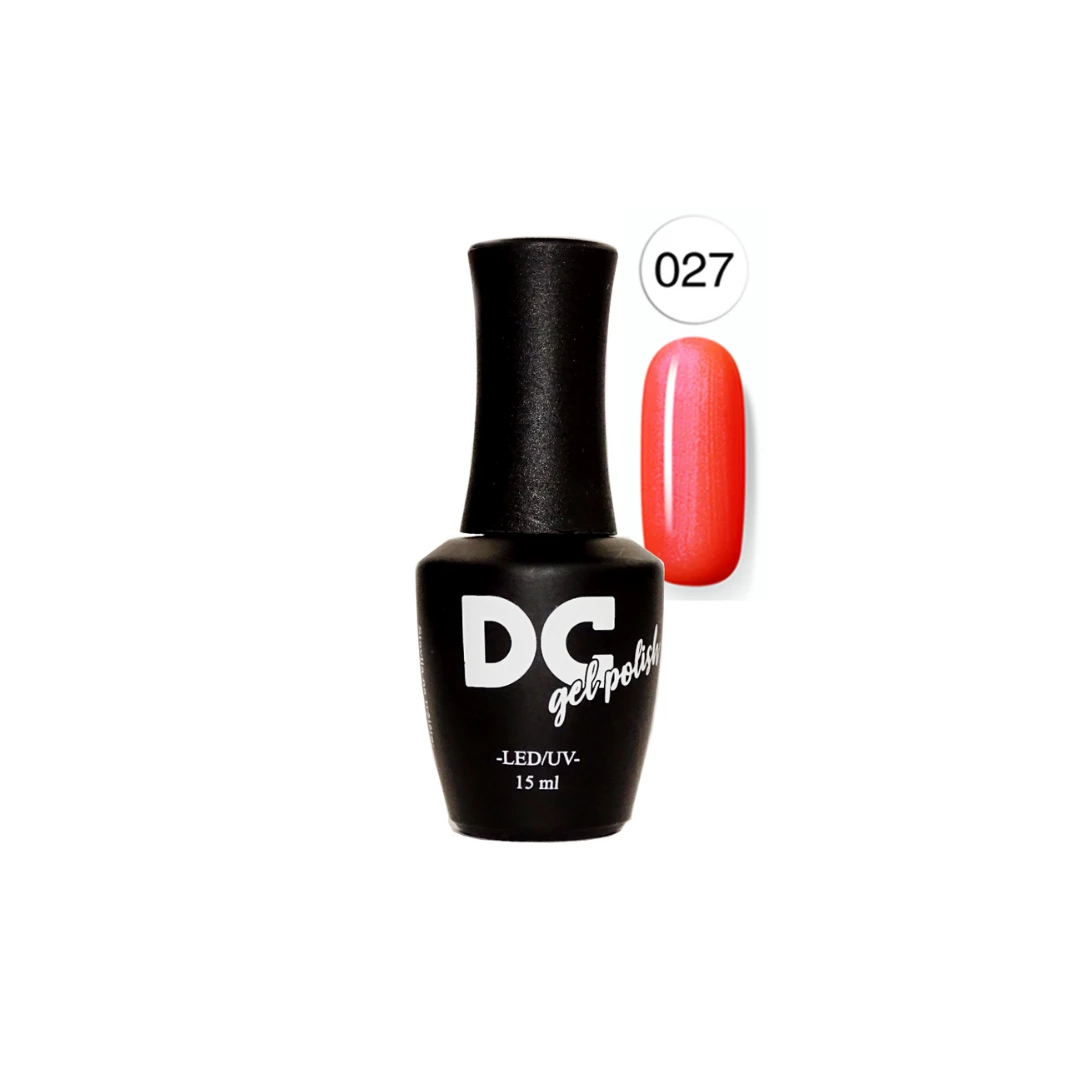 Gel Polish Red 10 DC Gel Polish Red Glossy Grape Juice 027