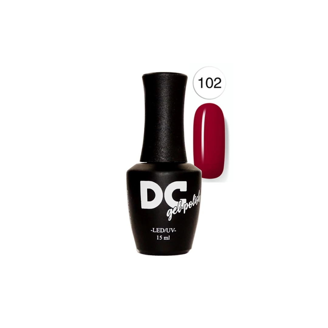Gel Polish Red 14 DC Gel Polish Red O She's A Diva 102